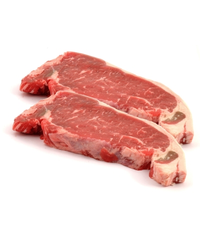 2 x Grass Fed Farm Assured Sirloin Steaks